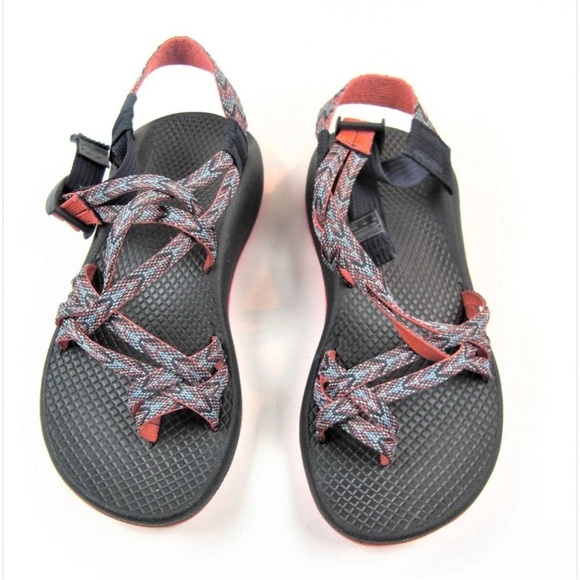 Chaco Sandals ZX2 Womens  9 Strappy Slingback Orange  Open Toe Casual Comfort - Picture 1 of 8